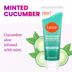 Minted Cucumber | Cream Tube Deodorant