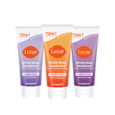 Mini Cream Deo Trio | Soft Powder, Clean Tangerine, & Lavender Sage