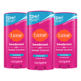 Unscented | Sweat Control Solid Deodorant 3-Pack