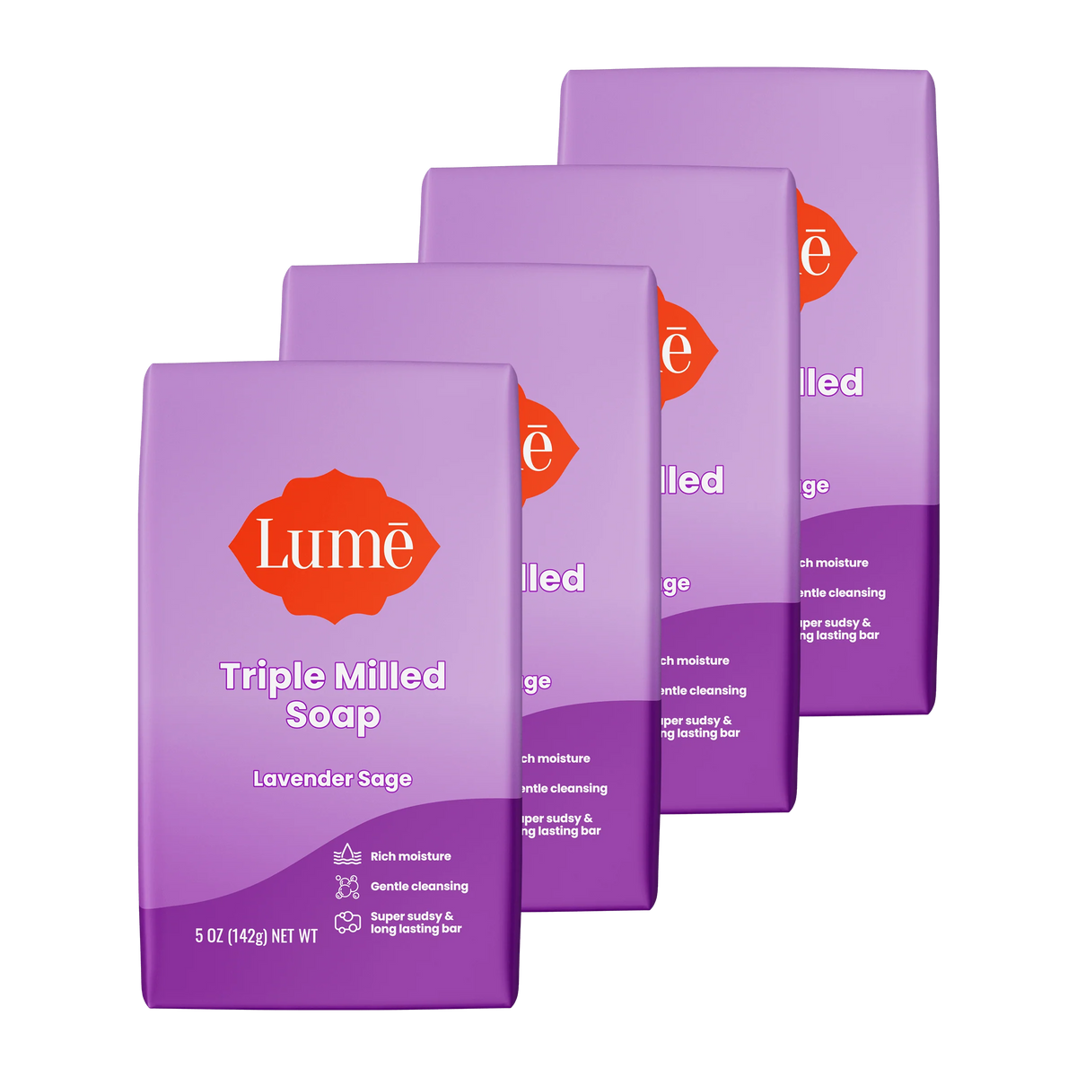 Lavender Sage | Soap 4-Pack